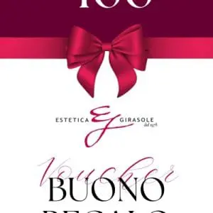 Buono regalo Centro Estetico Girasole 100 euro